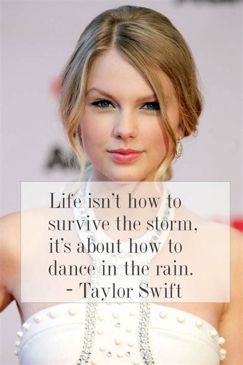 taylor swift rain quotes